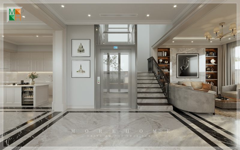 Nội thất thiết kế phù hợp với không gian diện tích và mục đích sử dụng của gia chủ mang tới tổng thể thống nhất hài hòa về màu sắc mang tới sự hài lòng cho gia chủ.